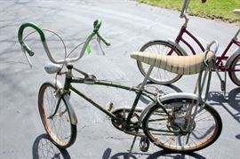 Schwinn Fastback Stingray 5 Speed Rare Curled Rams Horn Handlebars