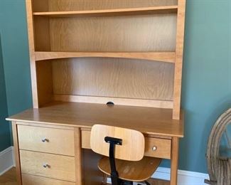 64. Desk w/ Hutch and Computer Drawer (50" x 24" x 27")