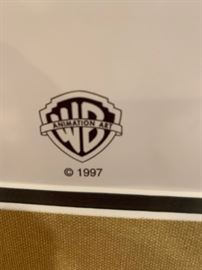 116. Warner Bros. Animation Art Poster Virgil Press (30" x 41")