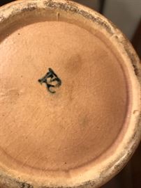 Marking on Roseville Vase 