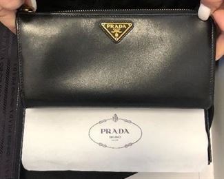 Prada wallet in box