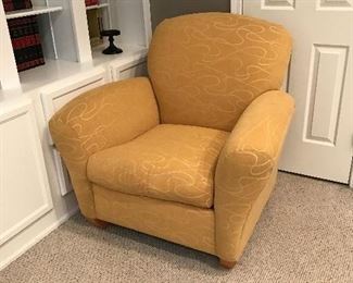 Pair of yellow chairs