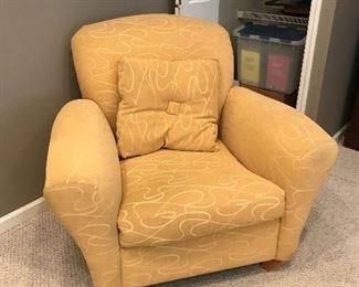 Pair of yellow chairs