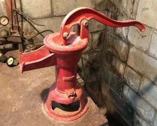 Vintage hand pump