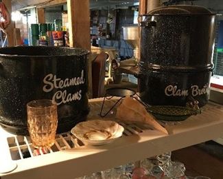 Clam and lobster steamers