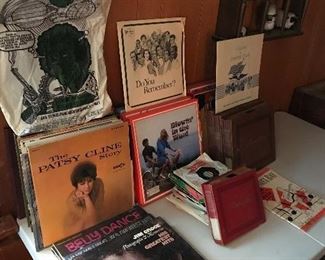 Record albums including Jim Croce, the Partridge family, Charlie Daniels and much much more