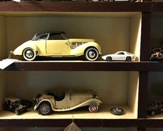 up close pictures of Franklin mint car collection