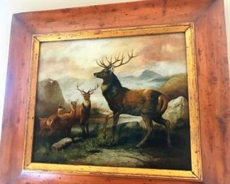 Original, signed, oil painting by Trevor James