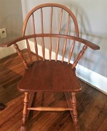 Child's Windsor-style rocking chair