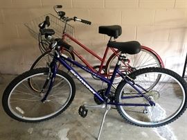 Schwinn Frontier Bicycle and Sears Free Spirit Bicycle