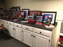 Multiple UGA prints and memorabilia (just some of a much larger collection.