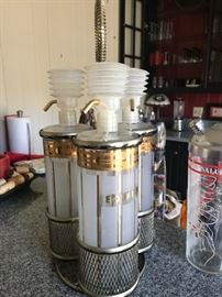 Marked liquor dispenser