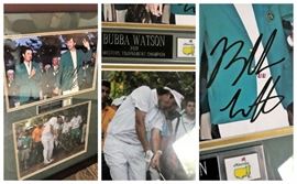 Autographed Bubba Watson 2012 Masters