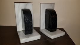 Marble Bookends 