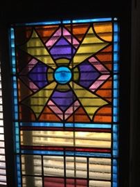 Closer look at 1940’s Austrian stained glass
