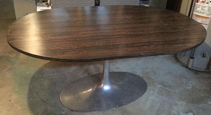 40” x 60” Oval Custom Made Pedestal Table