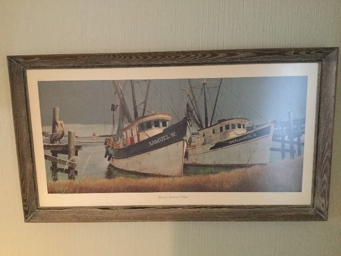 Wellington Ward Jr., “Port and Starboard Watch” signed and numbered