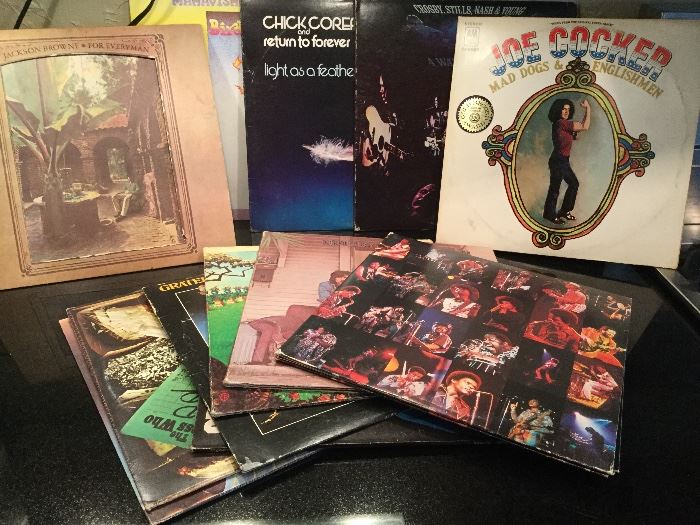 Small Sample of Hundreds of Albums