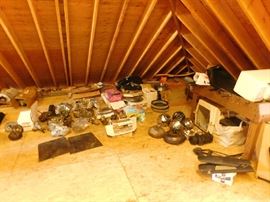 bonus items above garage