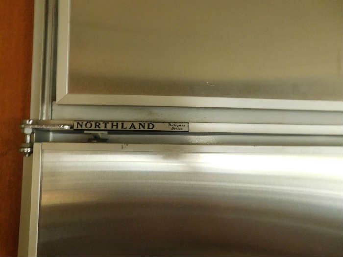 Northland stainless steel refrigerator 