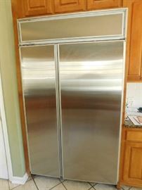 Northland stainless steel refrigerator 