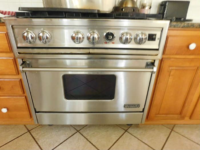 Dynasty stainless steel oven