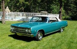 1965 Malibu 327 ci 350 h.p +  350 turbo trans Power brakes power steering 