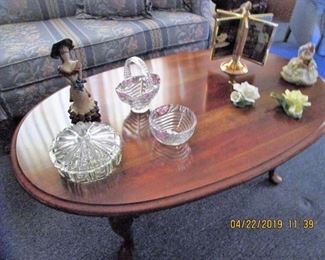 Beautiful Cresent Cherry  CoffeetTable...