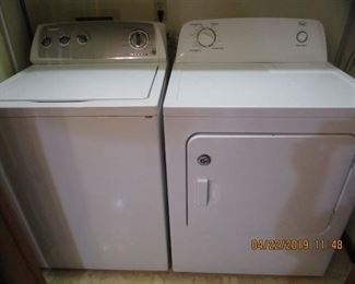 Washer/ Dryer....Yes, we have 2 Washers & Dryers.. 1 Refrigerator, 2 Stove/Ovens' will be For Sale and Custom Drapes/Curtaines t/o....WOW!!!!Also small appliances,  Plymouth Van, 2 outdoor Storage/Barn's...