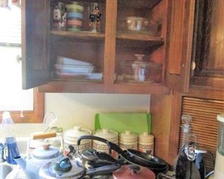 Canister Sets, Pots/Pans, Glassware, etc.