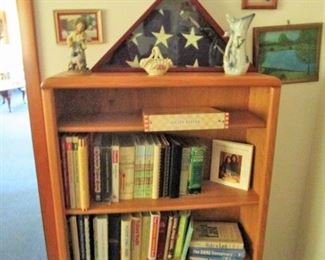 U.S. Flag in Frame, Cookbooks, Artwork, etc...