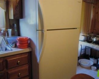 Frigidaire White Refrigerator...