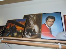 Framed, decorative art