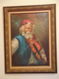 Large oil painting (Belgium)