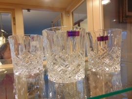 Waterford Marquis double old fashioned glasses (4)