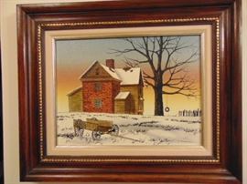 Oil Painting - H. Hargrove