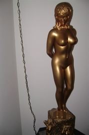 NICE , HEAVY PLASTER , 4 FOOT FIGURE