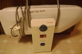 TABLE TOP IRON STEAM CLOTHING PRESS---ALSO HAVE A SEWING MACHINE TOO
