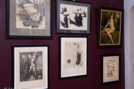 Modern signed art works