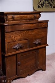 Top: Antique Cashier Box