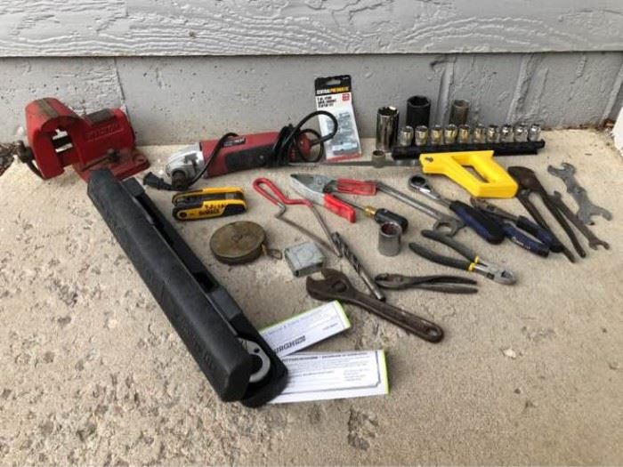 Torque Wrench, Vise and Other