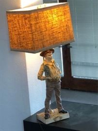 Vintage Siffleur Lamp