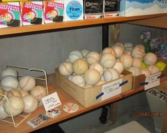 SOFT BALLS AND SOME BASEBALLS