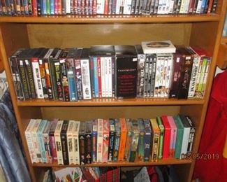 DVDS, CDS, VHS