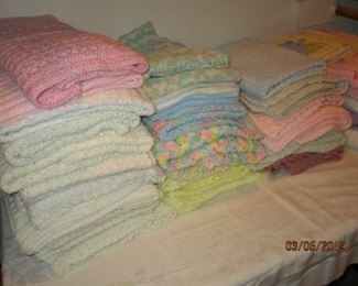 HAND CROCHETED BABY BLANKETS