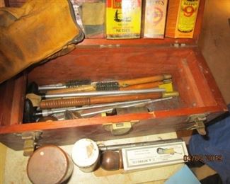 VINTAGE GUN CLEANING SET