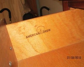 AMERICAN DREW BEDROOM SET