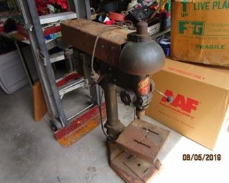 old, old drill press