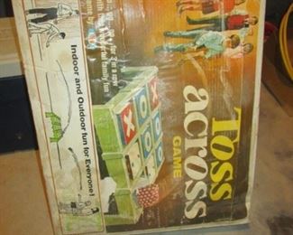 vintage Toss Across game