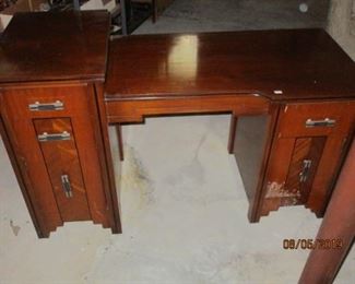 vanity with mirror